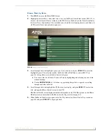 Preview for 43 page of AMX MAX-AVP Operation/Reference Manual