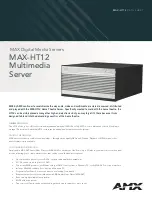 AMX MAX-HT12 Datasheet preview