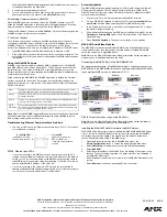 Preview for 2 page of AMX MAX-MMS400M Installation Manual