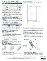 Preview for 2 page of AMX MET-ECOM-DNS-B Installation Manual