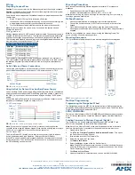 Предварительный просмотр 2 страницы AMX Metreau MET-6N Installation Manual