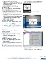 Предварительный просмотр 2 страницы AMX Mi-Series Network Interface Card DAS-MNET Installation Manual