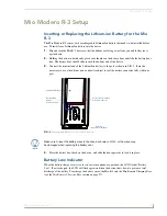 Preview for 9 page of AMX Mio Modero R-3 Operation/Reference Manual