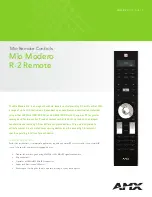 AMX Mio R-2 Datasheet preview