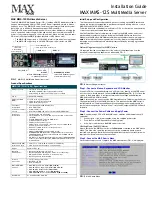 Preview for 1 page of AMX MMS-12S Installation Manual