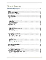 Preview for 5 page of AMX Modero MXT-2000XL-PAN Operation/Reference Manual