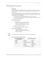 Preview for 21 page of AMX Modero NXD-1200VG Operation/Reference Manual