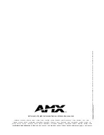 Preview for 16 page of AMX MX16 Instruction Manual