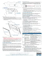 Preview for 2 page of AMX MXD-2000XL-PAN-P Quick Start Manual