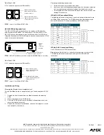 Preview for 2 page of AMX NetLinx Hub Cards and Modules NXC-NH/HS/HE Quick Start Manual