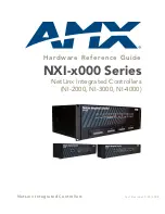 Preview for 1 page of AMX NetLinx Integrated Controllers NXI-x000 Series Hardware Reference Manual