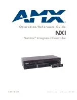 Preview for 1 page of AMX NetLinx Integrated NXI Operation/Reference Manual