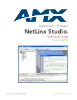 Preview for 1 page of AMX NetLinx Studio Instruction Manual