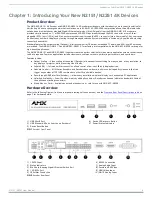 Preview for 6 page of AMX NMX-DEC-N2251 Instruction Manual