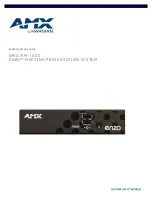 Предварительный просмотр 1 страницы AMX NMX-MM-1000 Administrator'S Manual