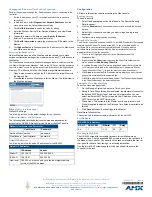 Preview for 2 page of AMX NX-2200 Quick Start Manual