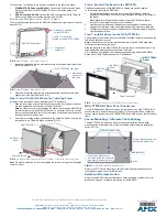 Preview for 2 page of AMX NXA-TTS500-BL Installation Manual