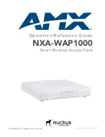 Preview for 1 page of AMX NXA-WAP1000 Reference Manual