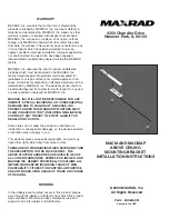 Preview for 1 page of AMX NXA-WAP2403A Installation Instructions
