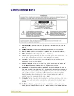 Preview for 3 page of AMX PLB-CF10 Instruction Manual