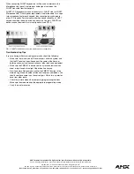 Preview for 2 page of AMX PMB-RF Reference Manual