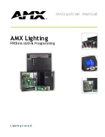 AMX ProLink PRO-DP8 Instruction Manual preview