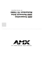 Preview for 25 page of AMX PT10-ADD Instruction Manual