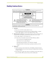 Preview for 5 page of AMX PTM-D15 Instruction Manual