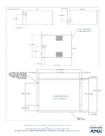 Preview for 2 page of AMX Rough-In Box CB-TP7 Installation Manual