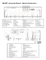 AMX SA-42T Instruction Manual предпросмотр