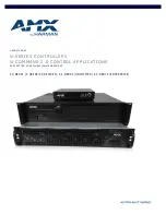 AMX SC-N8001 User Manual preview