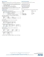 Preview for 2 page of AMX Solecis AVS-SL-0401-838 Installation Manual