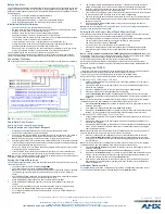 Preview for 2 page of AMX TPI-PRO-2 Installation Manual