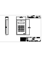 AMX TX-MLCD Dimensional Drawing предпросмотр