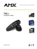 AMX TXC16 Plus Instruction Manual preview