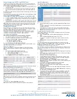 Preview for 2 page of AMX UDM-1604C Quick Start Manual