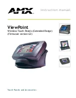 Предварительный просмотр 1 страницы AMX ViewPoint NetWave Series Instruction Manual