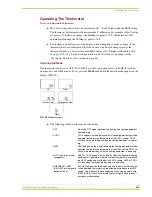 Preview for 71 page of AMX ViewStat Instruction Manual