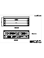 Preview for 1 page of AMX VTX-1S Product Dimensions