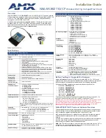 AMX Wireless Compact Flash Card NXA-WC80211GCF Installation Manual preview