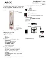 Preview for 1 page of AMX Zero Cross Module RDM-ZC50 Installation Sheet