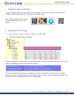 Preview for 4 page of Amylior E-BX Instruction Manual