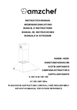 amzchef 1001G Instruction Manual preview