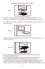 Предварительный просмотр 9 страницы amzchef 704A/CF2 Manual