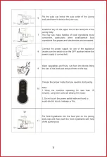 Preview for 9 page of amzchef GM3001 Instruction Manual