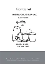 amzchef JS3005-1 Instruction Manual preview