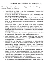 Preview for 3 page of amzchef JS3005-1 Instruction Manual