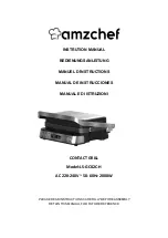 Preview for 1 page of amzchef LS-GC02C-H Instruction Manual