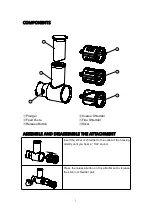 Предварительный просмотр 4 страницы amzchef P-001 Instruction Manual