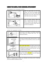 Предварительный просмотр 9 страницы amzchef P-002B Instruction Manual